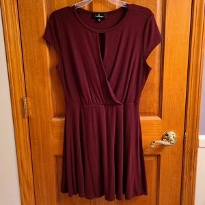 Maroon Lulus Casual Dress